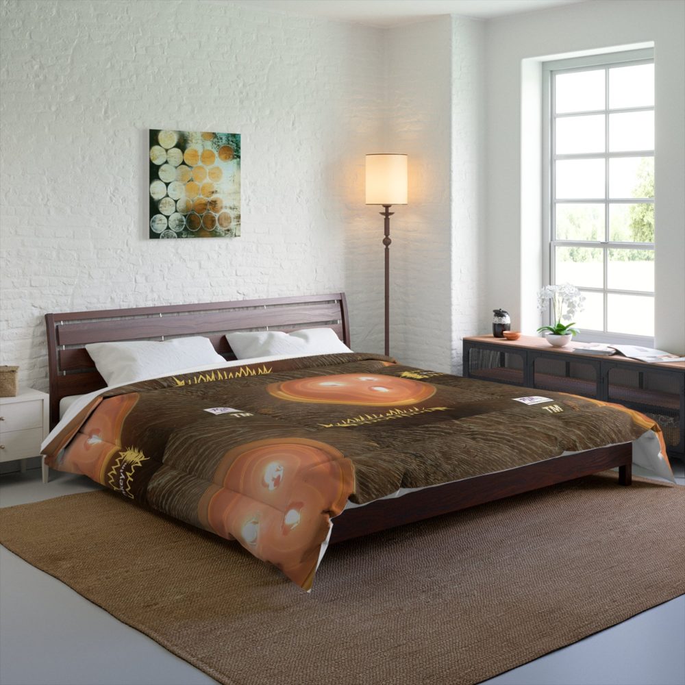 Product Image and Link for Comforter: “Shocked Monkey(tm)” – Four Sizes