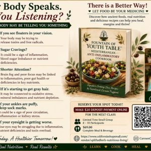 Product Image and Link for In Person Cooking Class Deposit Nonrefundable Ticket $20