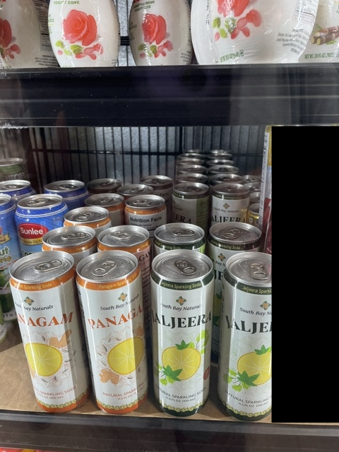 Product Image and Link for Mint/Lemon/Cilantro Soda $2 per can