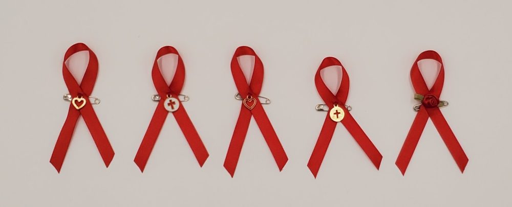 Product Image and Link for Red Awareness Ribbon – 3 Pack