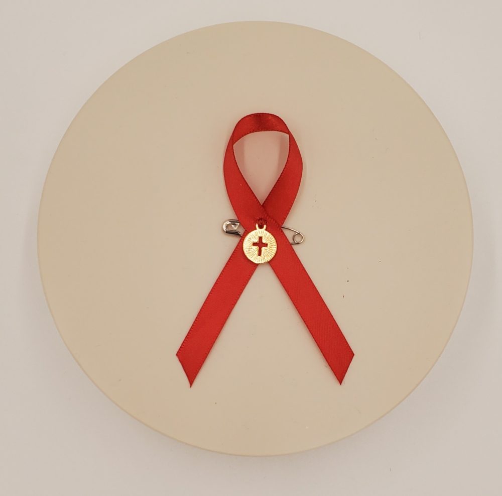 Product Image and Link for Red Awareness Ribbon – 3 Pack