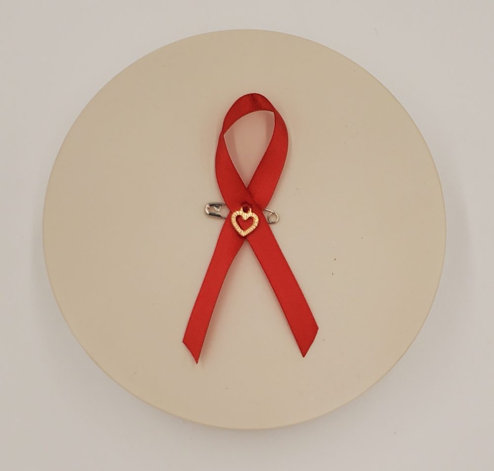 Product Image and Link for Red Awareness Ribbon – 3 Pack