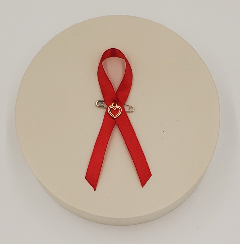 Product Image and Link for Red Awareness Ribbon – 3 Pack