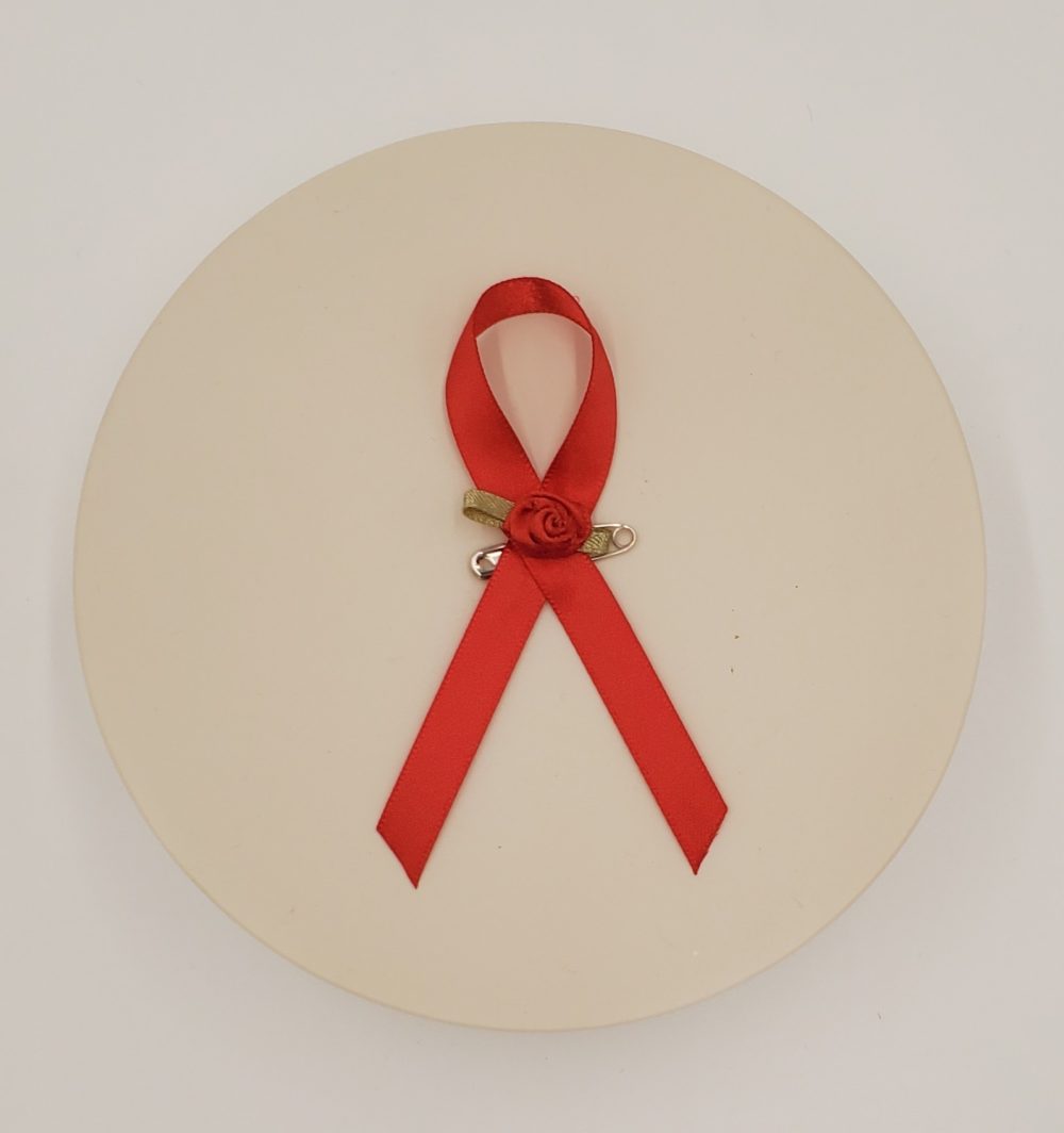 Product Image and Link for Red Awareness Ribbon – 3 Pack