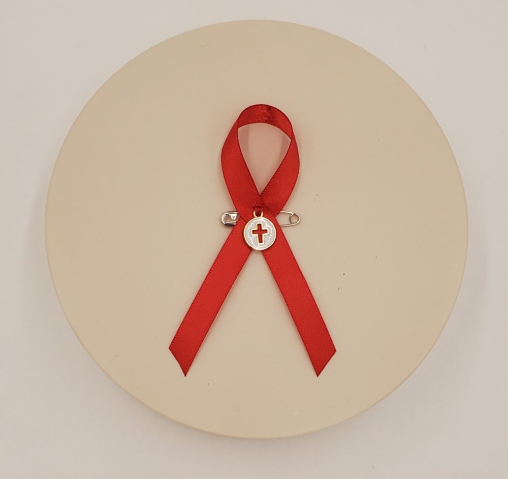 Product Image and Link for Red Awareness Ribbon – 3 Pack